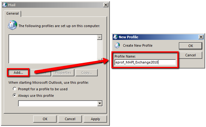Auto Create Outlook MAPI User Profiles Group Policy PowerShell Script