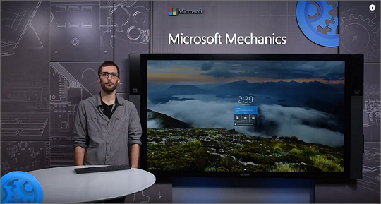 Link to Surface Hub video on Youtube